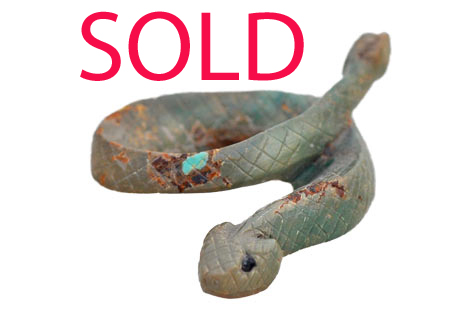 Lance Cheam | Zuni Snake Fetish | Penfield Gallery of Indian Arts | Albuquerque, New Mexico